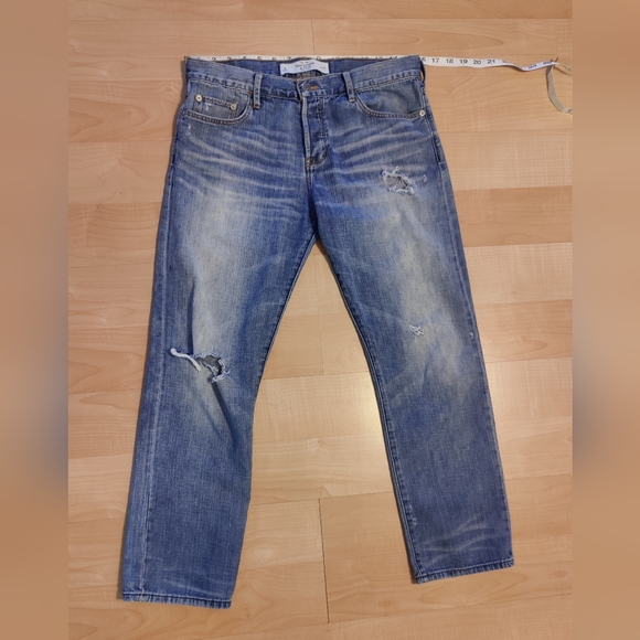 Abercrombie & Fitch Denim - Abercrombie & Fitch distressed button fly jeans size 4/27